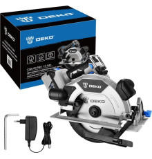 Дисковая циркулярная пила Deko CSDU20 PRO 083-1105 с 1-им АКБ