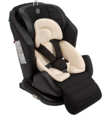 Детское автокресло Amarobaby Favorite Isofix С усиленной боковой поддержкой AB24-20FAV/0903 черный/бежевый