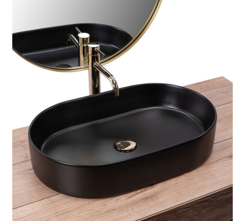 Умывальник Rea Nadia 60 Black Matt REA-U1062