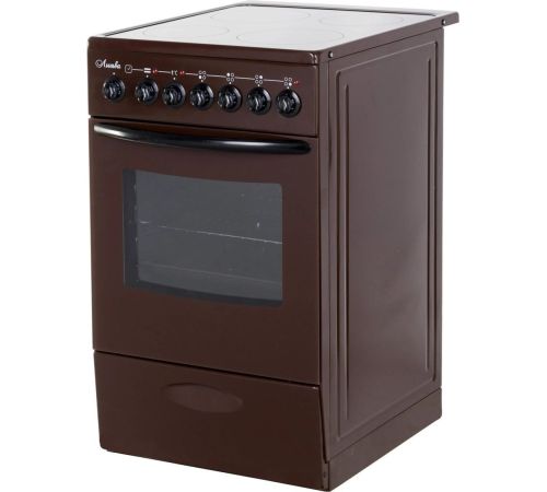 Кухонная плита Лысьва EF4006MK00 без крышки, коричневый