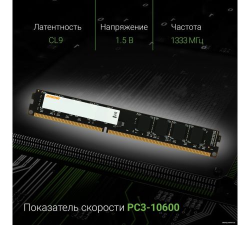 Оперативная память Digma 4ГБ DDR3 1333 МГц DGMAD31333004D