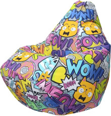 Кресло-мешок Flagman Груша Макси Г2.4-59 Бум 01