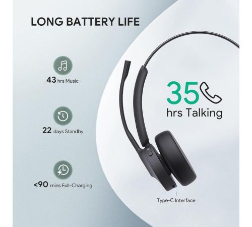 Офисная гарнитура Yealink BH70 Mono UC USB-A