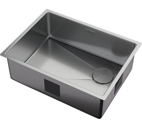 Кухонная мойка ZorG Zerox 59 U / IF Side SF Steel