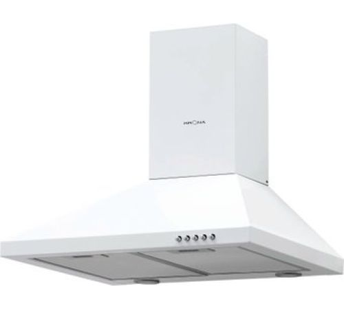 Кухонная вытяжка Krona Brief 500 White PB белый