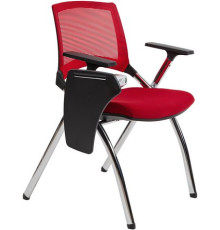 Офисный стул CHAIRMAN CH890 с пюпитром красный