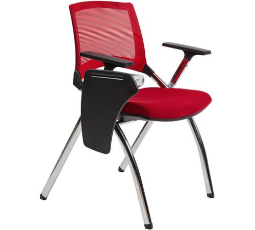 Офисный стул CHAIRMAN CH890 с пюпитром красный