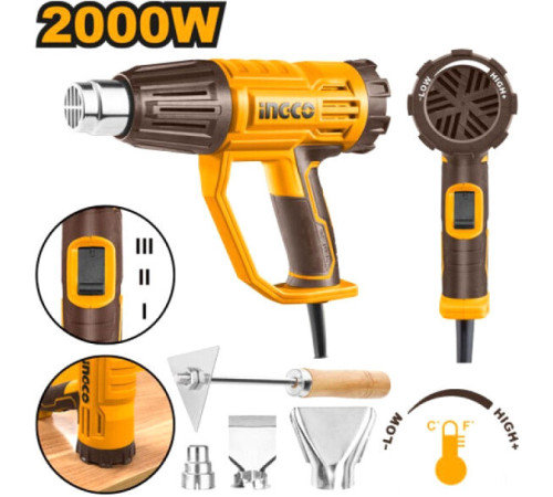 Промышленный фен Ingco HG200047