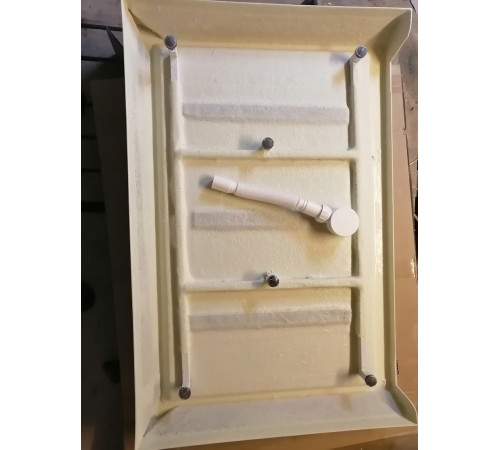 Душевой поддон Pelican T129SQ 120x90x14 с сифоном