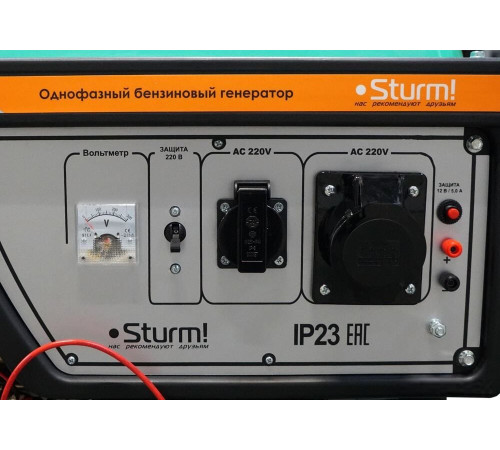 Бензиновый генератор Sturm PG8765NE