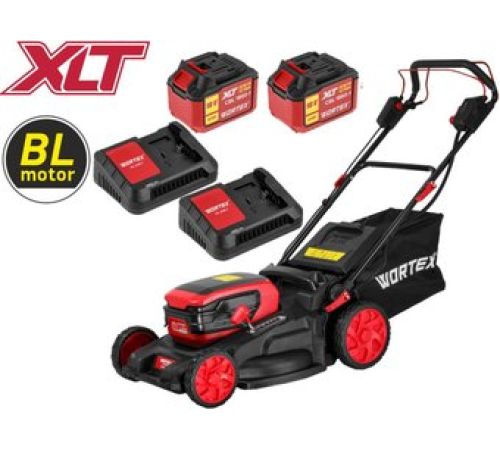 Газонокосилка Wortex CLM 4536-4 XLT Set 2334161K1 с 2-мя АКБ