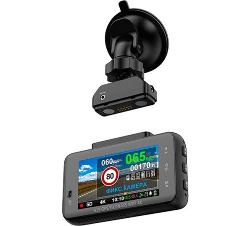 Видеорегистратор-GPS информатор 2в1 Sho-Me A15 4K