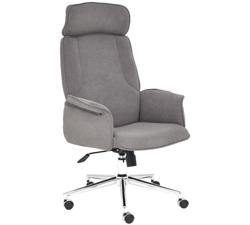 Кресло TetChair Charm флок, серый