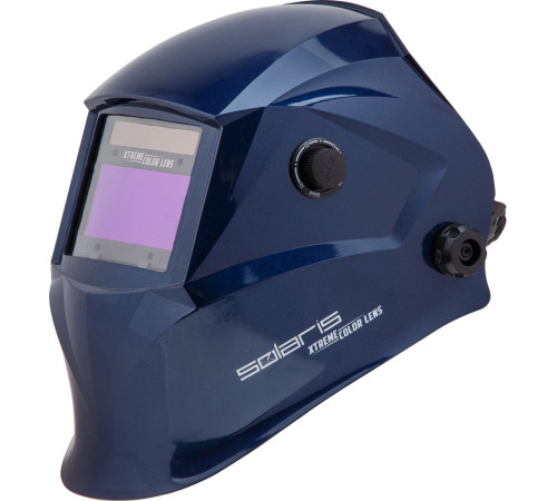 Сварочная маска Solaris ASF650Х синий металлик