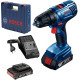 Дрель-шуруповерт Bosch GSR 180-LI Professional 06019F8109 с 2-мя АКБ, кейс