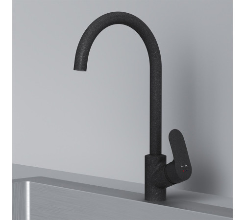 Кухонная мойка Berge BR-6502 + Like F8007122 черный