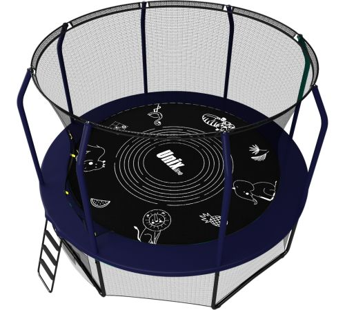 Батут Unix Line Supreme Game 10ft синий