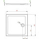 Душевой поддон Radaway Doros C 100x100 [SDRC1010-01]