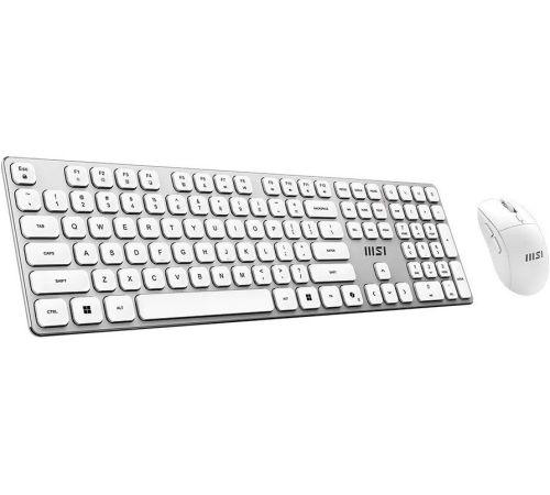 Офисный набор MSI Forge K210 Wireless Combo White