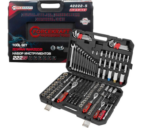 Универсальный набор инструментов ForceKraft FK-42222-5 64513