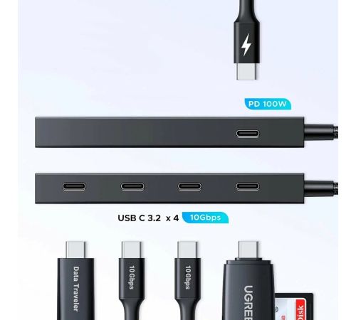 USB-хаб Ugreen CM806 55334