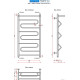 Полотенцесушитель Ростела Танго 3+ 1