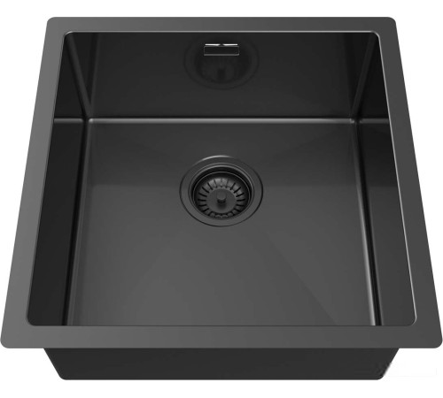 Кухонная мойка ZorG ZRN 4545 Premium PVD Gunblack