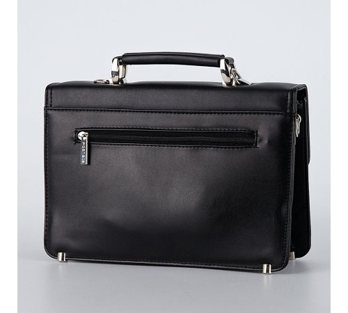 Мужская сумка Poshete 250-9628-BLK черный