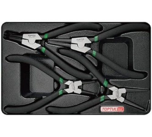 Набор пассатижей Toptul GZA-0406 4 предмета