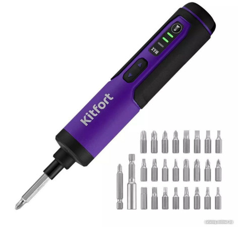 Электроотвертка Kitfort KT-4061 с АКБ