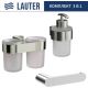 Набор аксессуаров для ванной Lauter 21TS3016 + 21TS3020 + 21TS3012 Chrome, 3 предмета