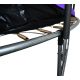 Батут GoUP Elite 12FT с сеткой и лестницей, фиолетовый