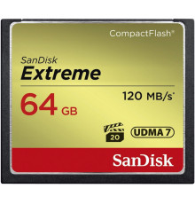 Карта памяти SanDisk Extreme CompactFlash 64GB [SDCFXSB-064G-G46]