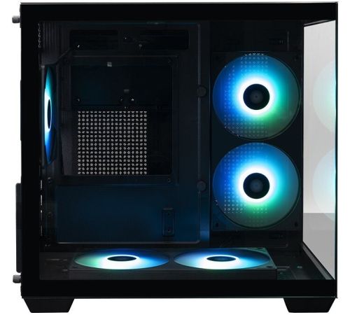 Корпус XASTRA QW400M 5ARGB-FC-C6-AC QW400M-2FA24A-1FC12A-C6-AC черный