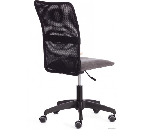 Офисное кресло TetChair 29/W-11 флок/ткань серый/черный