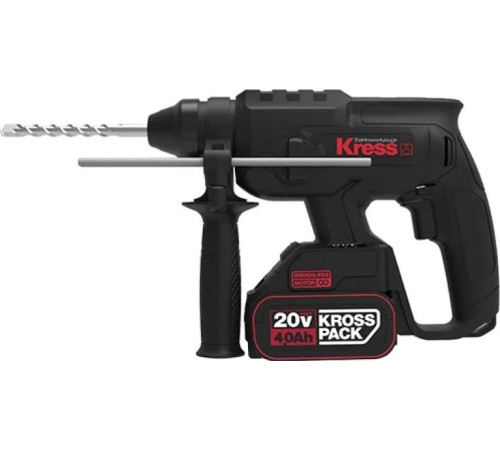 Перфоратор Kress KU390.4 с 2-мя АКБ, кейс