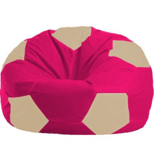 Кресло-мешок Flagman Мяч Стандарт М1.1-373 малиновый/светло-бежевый