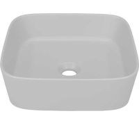 Умывальник Керамин Плаза 40 ФС серый, матовый