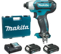 Винтоверт Makita TD110DWAE с 2-мя АКБ, кейс
