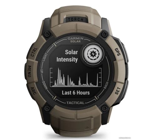 Умные часы Garmin Instinct 2x Solar Tactical Edition светло-коричневый
