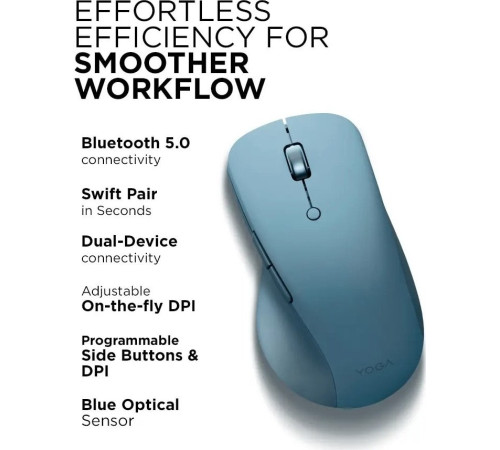 Мышь Lenovo Yoga Pro синий