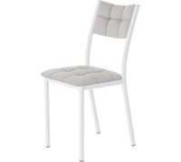 Стул AMC Comfort 3.6.6 ткань, серый/белый