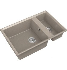 Кухонная мойка GranFest GF-LV-760K песочный