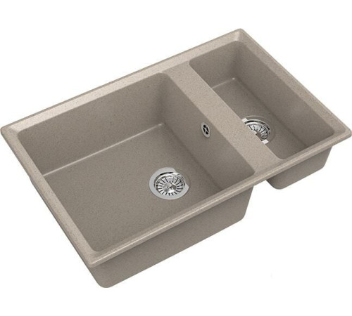 Кухонная мойка GranFest GF-LV-760K песочный