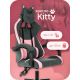 Игровое геймерское кресло Knight Kitty Fabric
