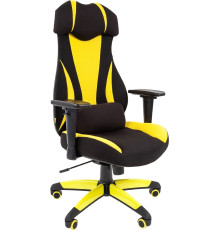 Кресло CHAIRMAN Game 14 черный/желтый