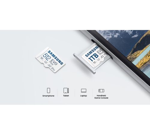 Карта памяти Samsung EVO Plus 2024 microSDXC 64GB с адаптером