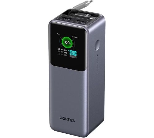 Внешний аккумулятор Ugreen PB726 20000mAh серый