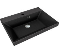 Умывальник Symbolite Asti 60x45 кварц, антрацит