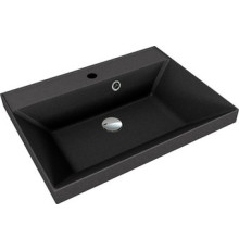 Умывальник Symbolite Asti 60x45 кварц, антрацит